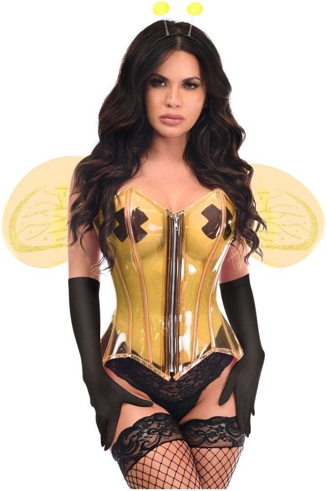 Top Drawer 4 PC Sassy Bee Corset Costume