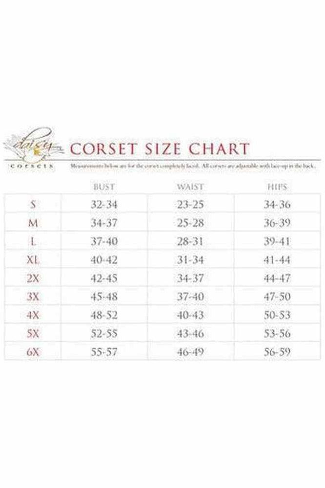 Lavish 4 PC Lace Cincher Bunny Corset Costume
