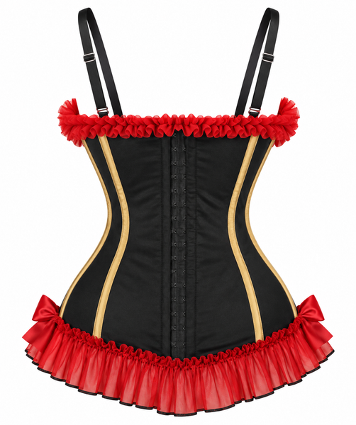 PRE-ORDER Lavish Circus Ringmaster Sweetheart Bustier Corset
