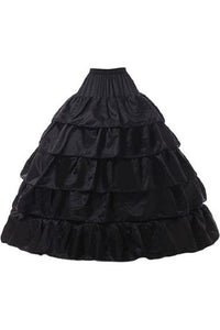 Black Hoop Skirt