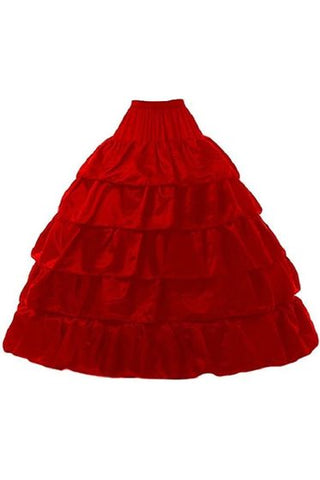 Red Hoop Skirt