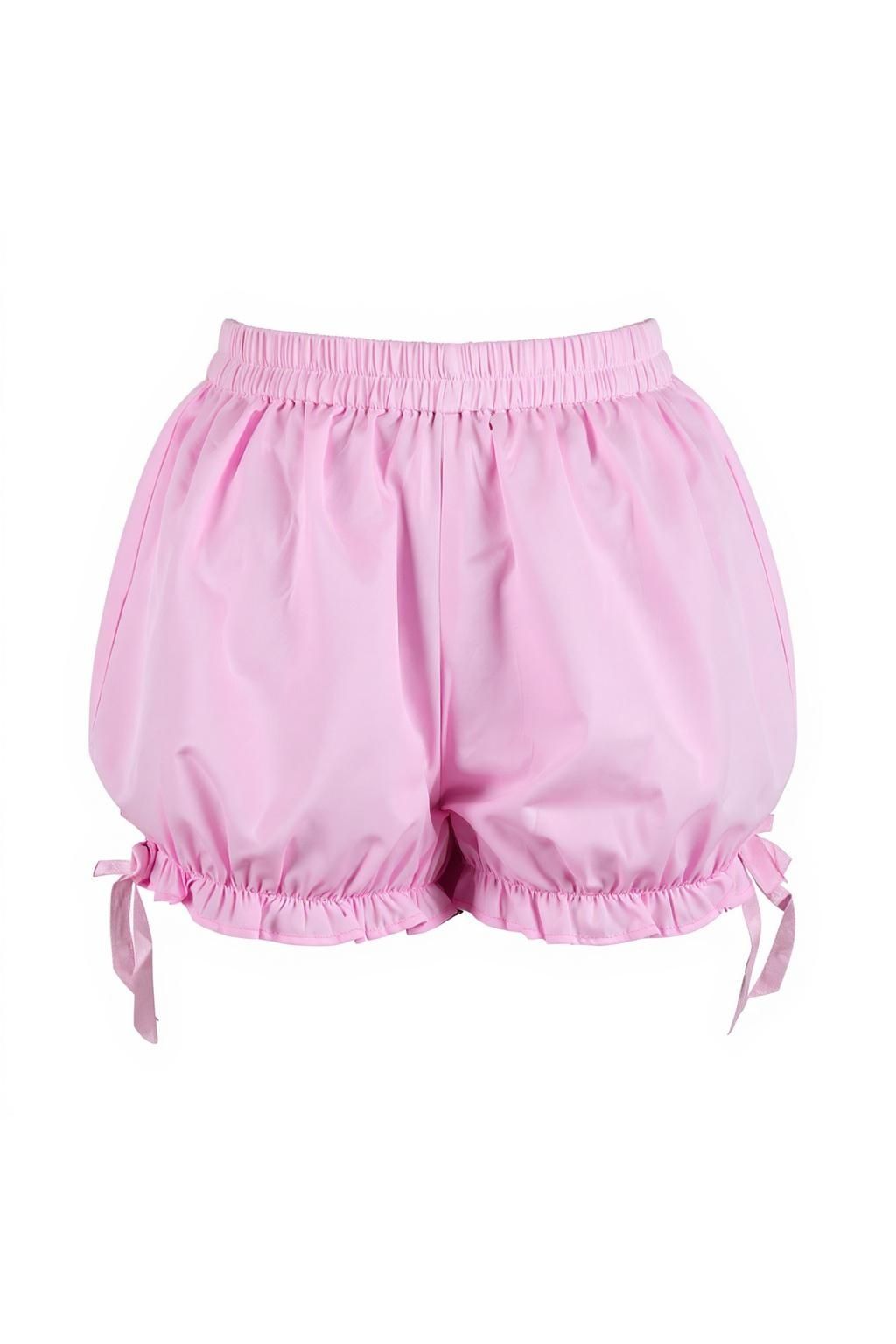 Baby Pink Crepe Bloomers - Daisy Corsets