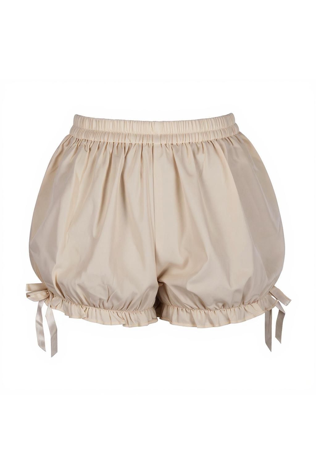 Beige Crepe Bloomers - Daisy Corsets