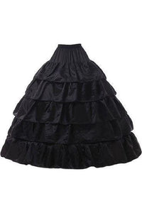 Black Hoop Skirt - Daisy Corsets