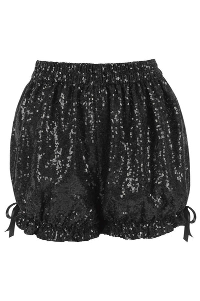 Black Sequin Bloomers - Daisy Corsets