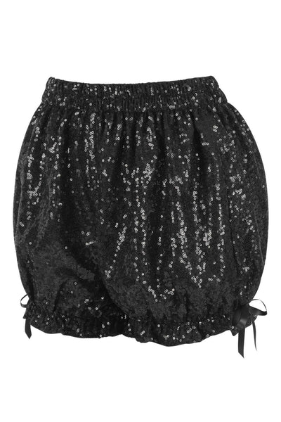 Black Sequin Bloomers - Daisy Corsets