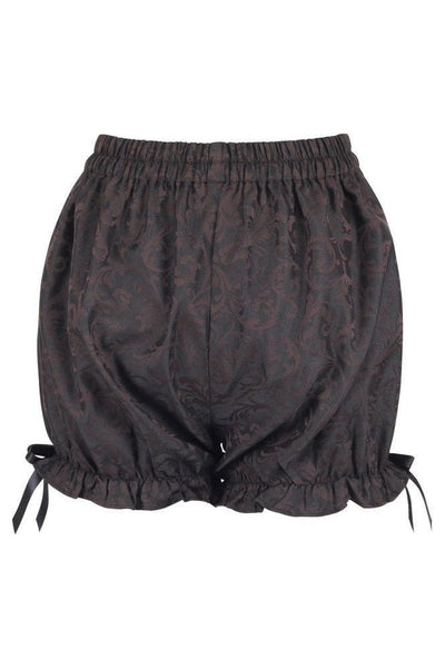 Brown Brocade Bloomers - Daisy Corsets