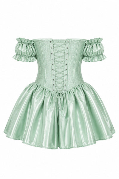 Enchanted Garden Fairy Steel Boned Corset Dress - Daisy Corsets