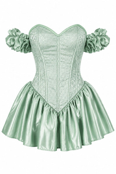 Enchanted Garden Fairy Steel Boned Corset Dress - Daisy Corsets