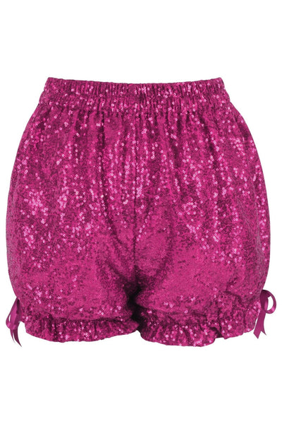 Fuchsia Sequin Bloomers - Daisy Corsets