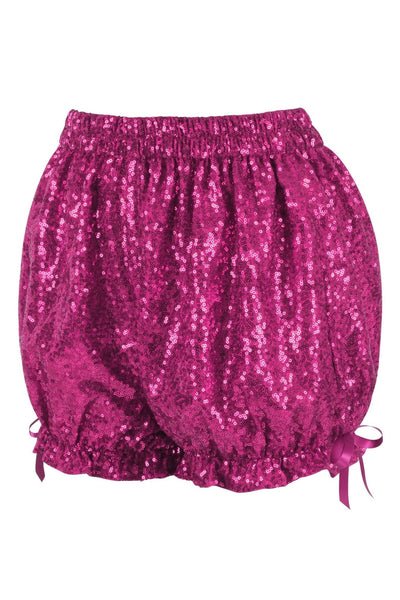 Fuchsia Sequin Bloomers - Daisy Corsets