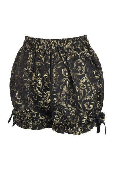 Gold/Black Brocade Bloomers