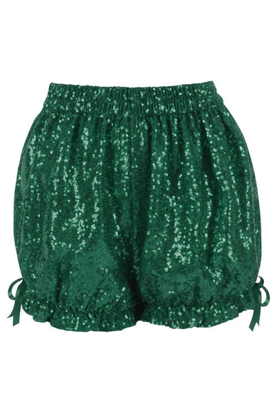 Green Sequin Bloomers - Daisy Corsets