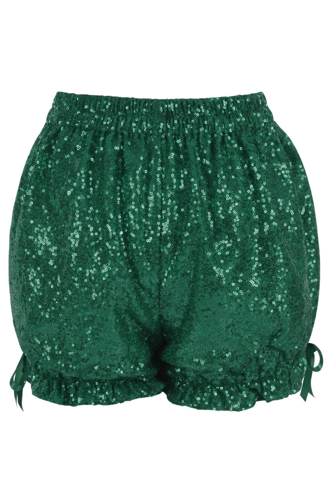 Green Sequin Bloomers - Daisy Corsets