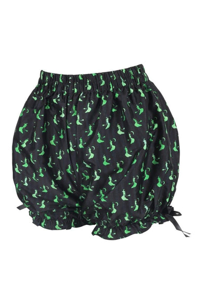 Green Witches Crepe Bloomers - Daisy Corsets