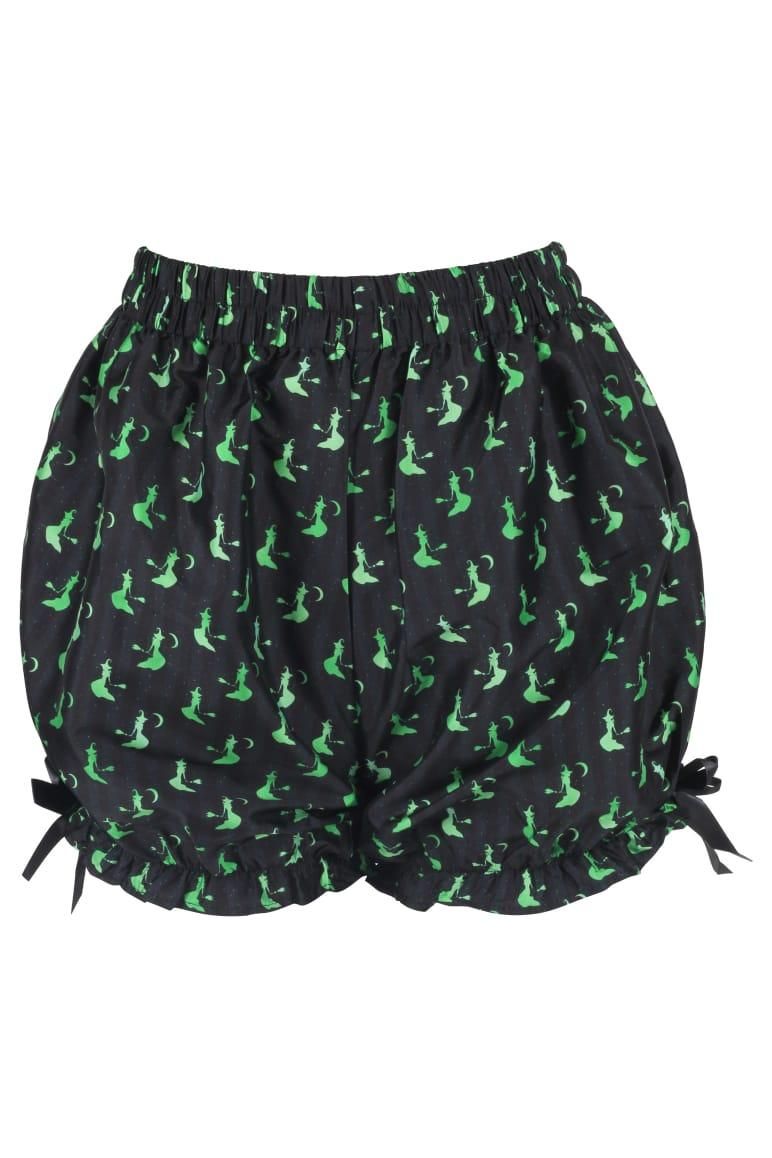 Green Witches Crepe Bloomers - Daisy Corsets