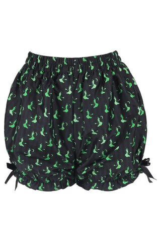 Green Witches Crepe Bloomers - Daisy Corsets
