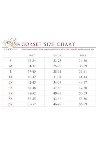 Lavish 2 PC Red Patent Bustier & Lace - Up Skirt Set - Daisy Corsets