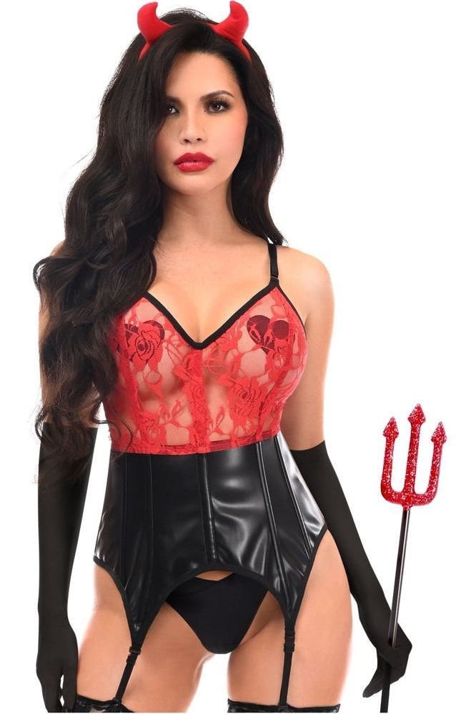 Daisy Corsets Lavish 4 PC Sexy Devil Lingerie Costume