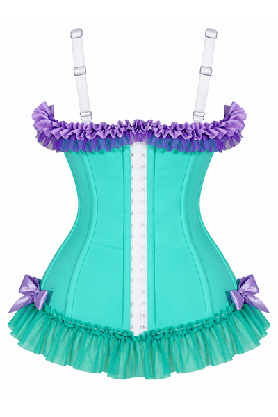 Lavish Enchanted Mermaid Bustier Corset - Daisy Corsets