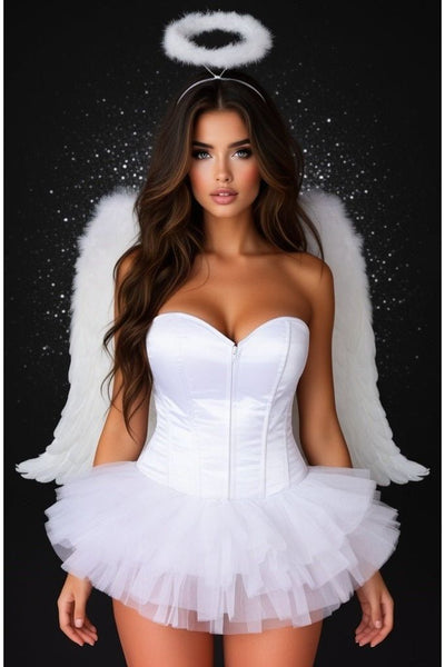 Lavish Flirty Angel Corset Costume - Daisy Corsets