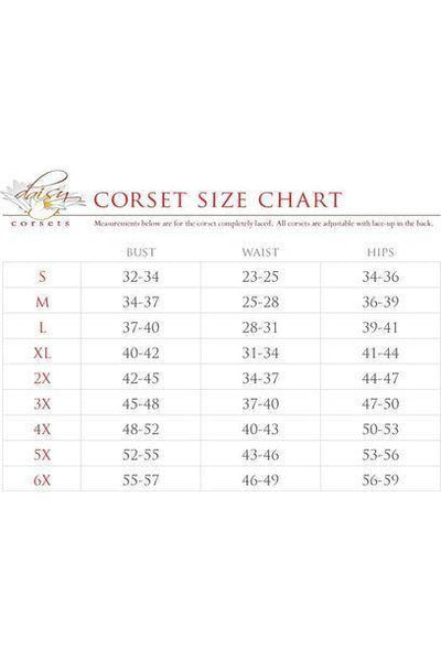 Lavish Lt Purple Lycra & Lace Hook & Eye Stretch Underbust Corset - Daisy Corsets
