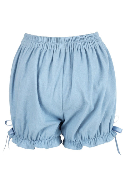 Light Blue Denim Bloomers - Daisy Corsets