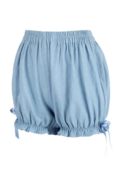 Light Blue Denim Bloomers - Daisy Corsets