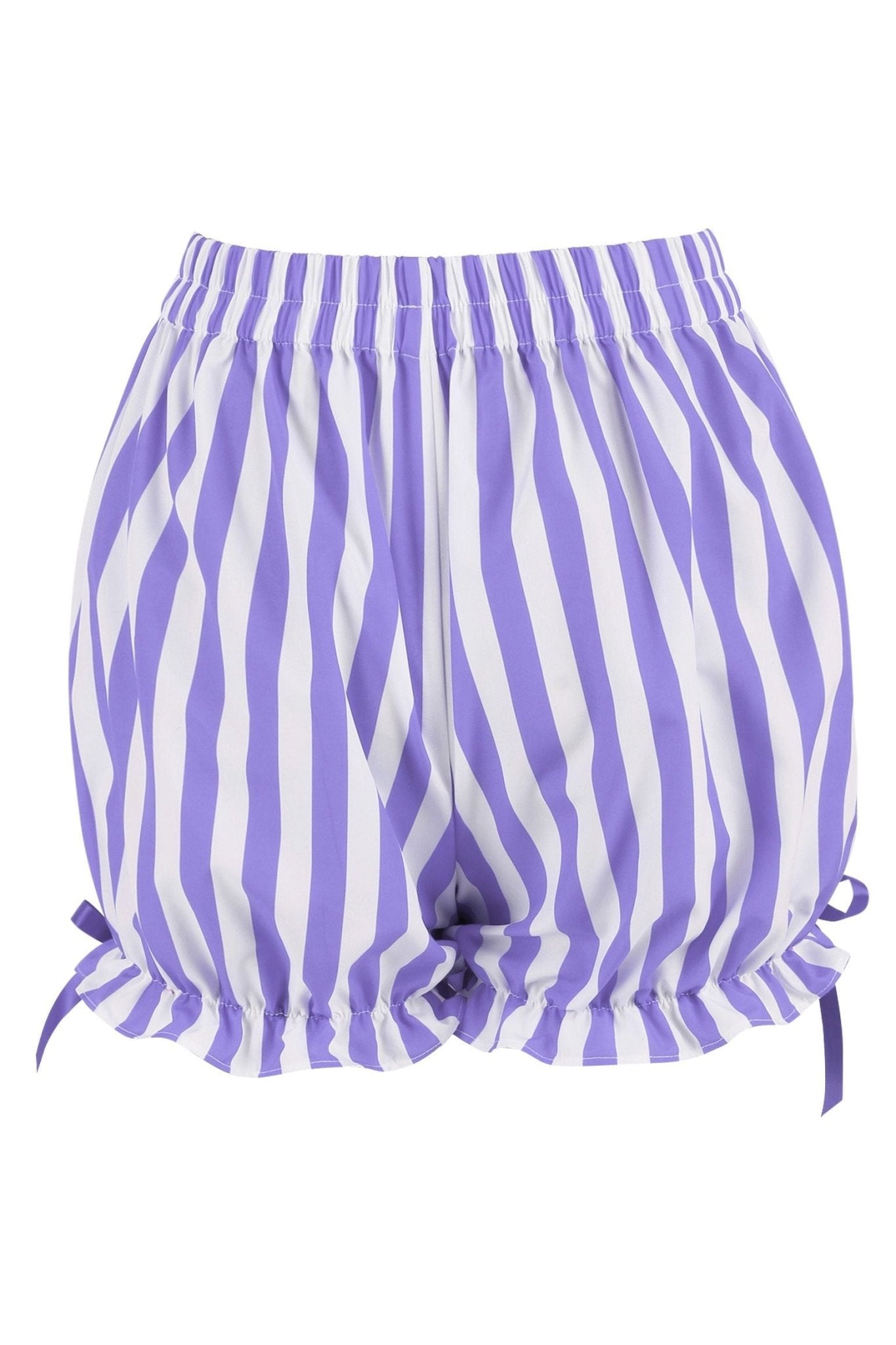 Light Purple/White Striped Bloomers - Daisy Corsets