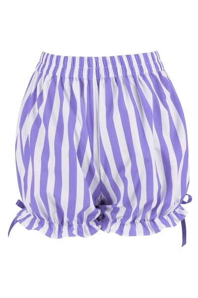 Light Purple/White Striped Bloomers - Daisy Corsets