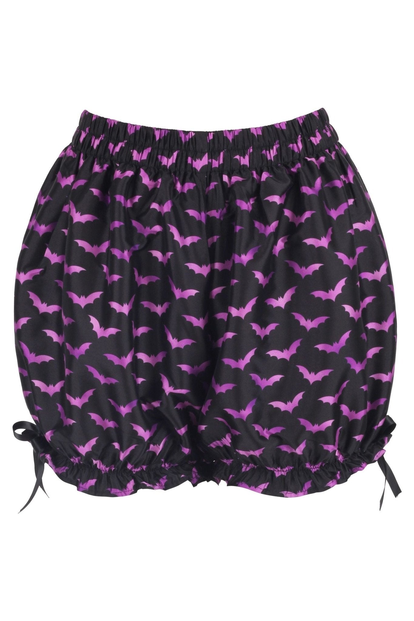 Purple Bats Crepe Bloomers - Daisy Corsets
