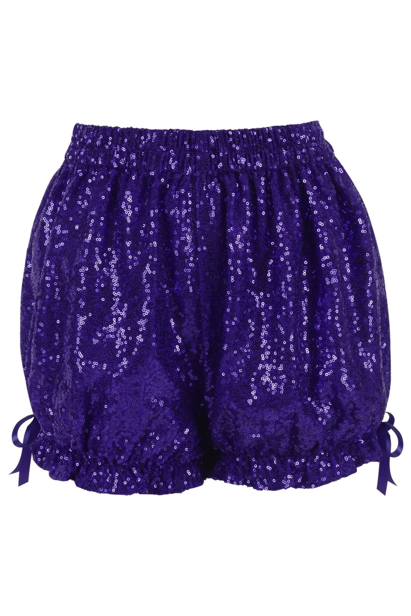 Purple Sequin Bloomers - Daisy Corsets