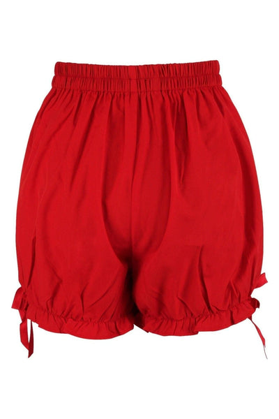 Red Cotton Bloomers - Daisy Corsets