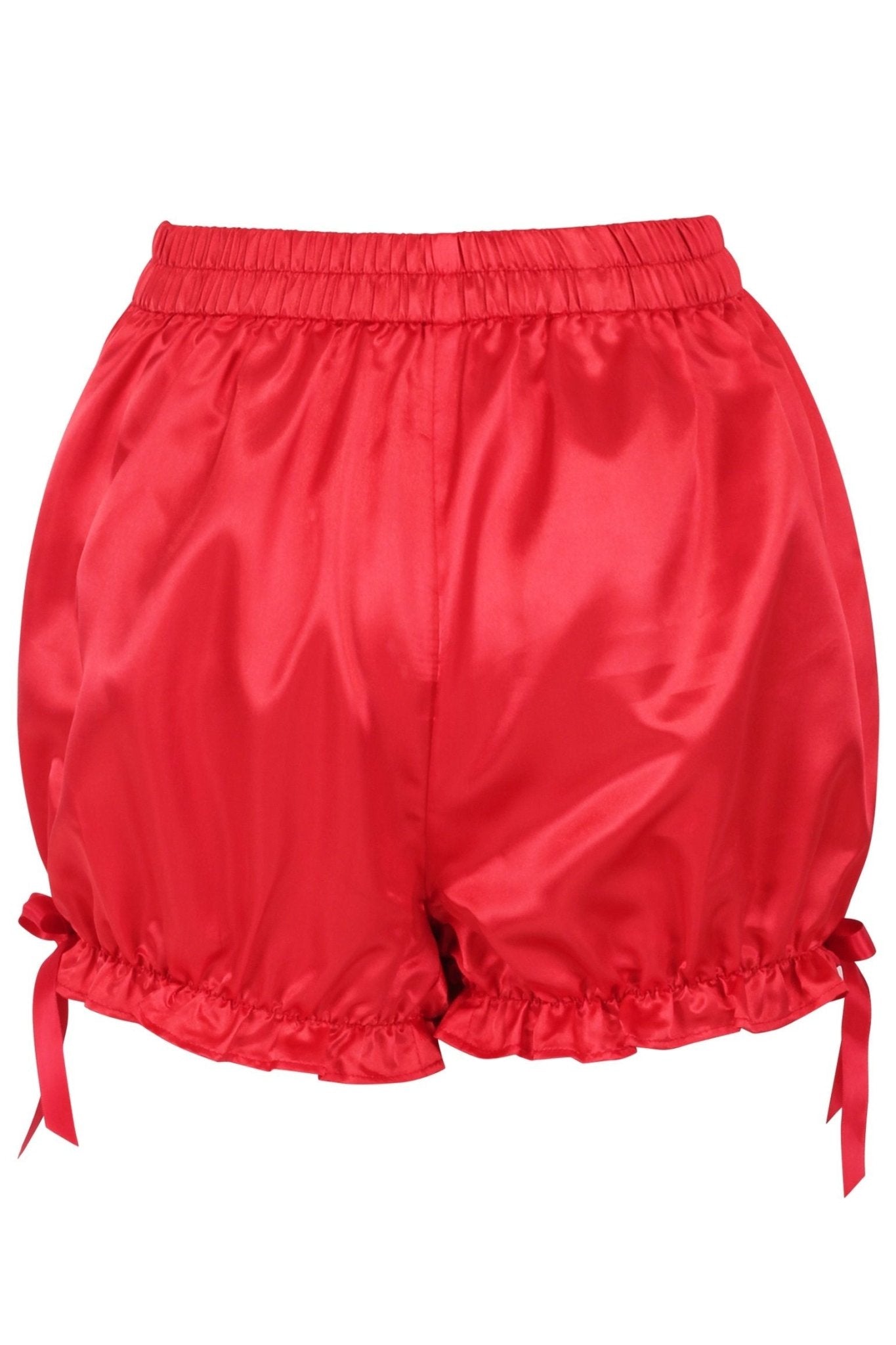 Red Satin Bloomers - Daisy Corsets