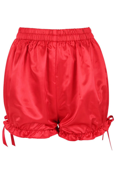 Red Satin Bloomers - Daisy Corsets