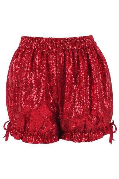 Red Sequin Bloomers - Daisy Corsets