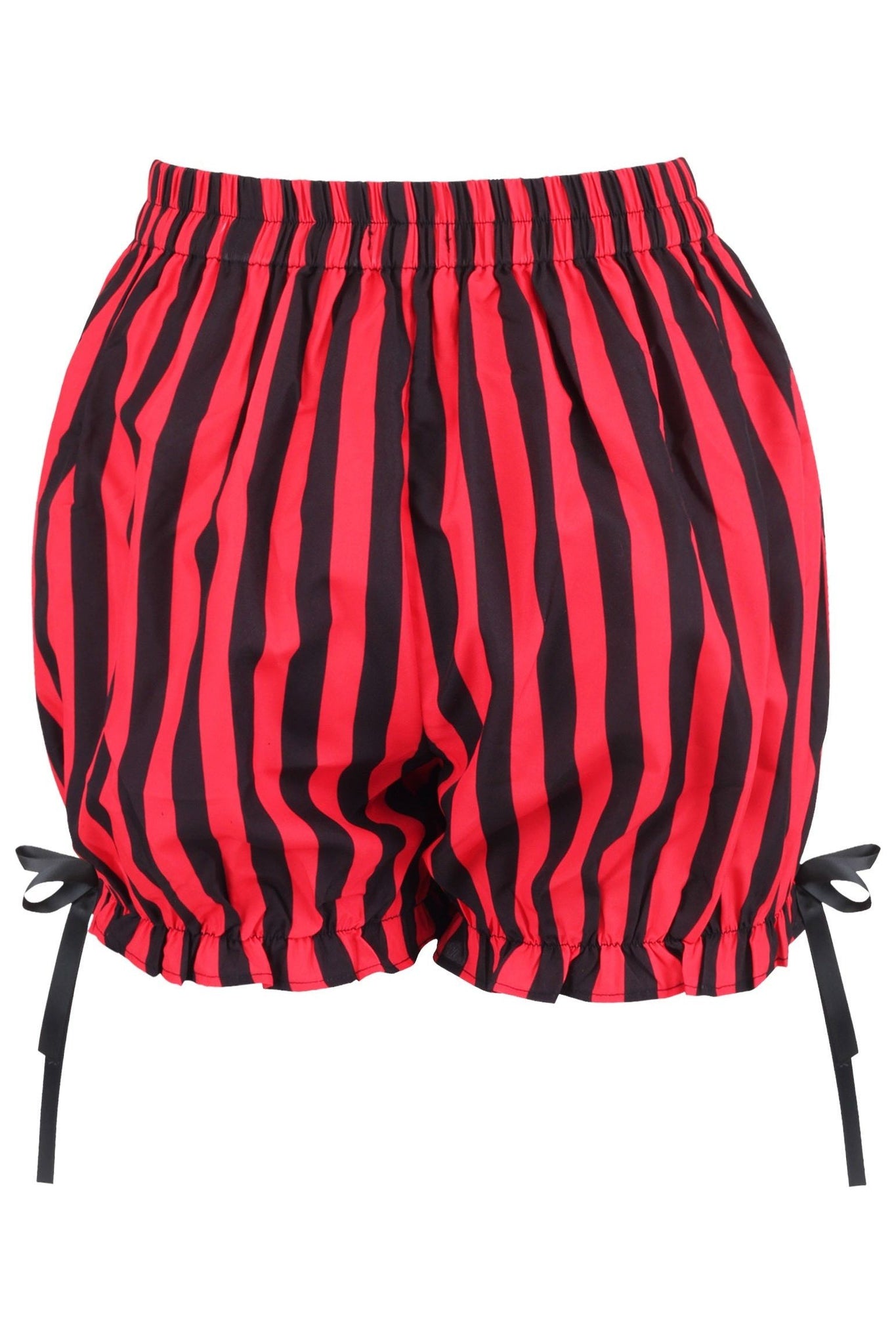 Red/Black Striped Bloomers - Daisy Corsets