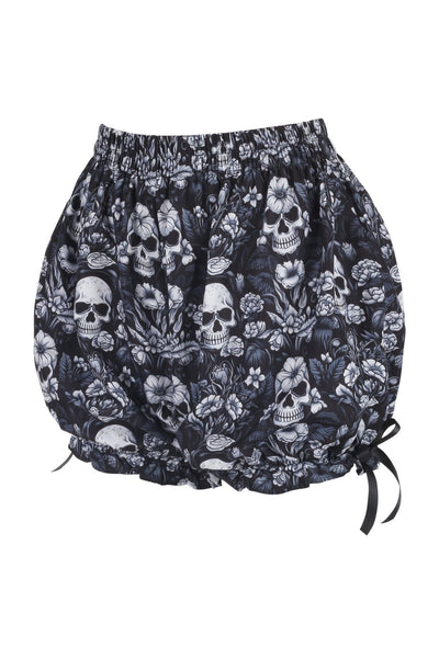 Skulls & Roses Print Bloomers - Daisy Corsets