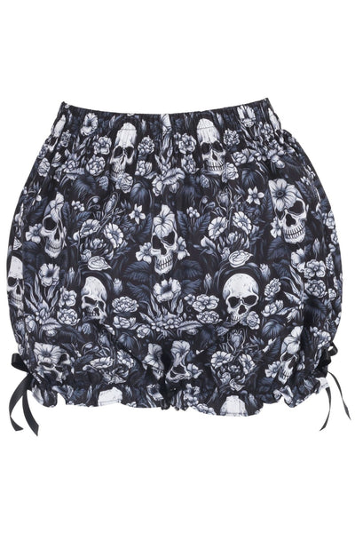 Skulls & Roses Print Bloomers - Daisy Corsets