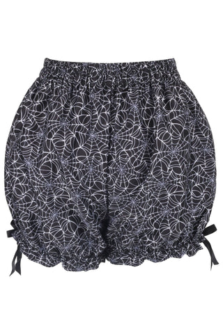 Spiderweb Print Bloomers - Daisy Corsets