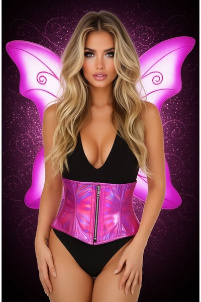 Top Drawer 2 PC Fuchsia Pixie Fairy Corset Costume - Daisy Corsets