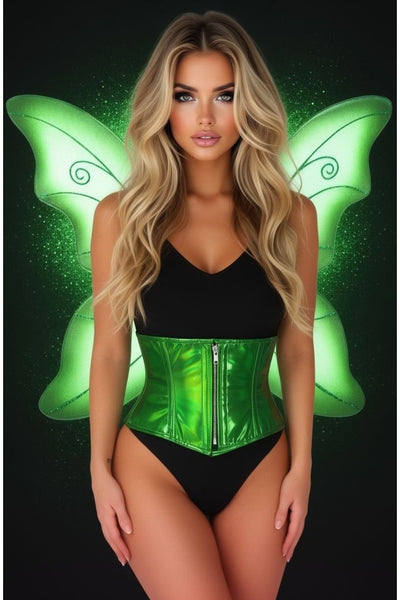 Top Drawer 2 PC Green Pixie Fairy Corset Costume - Daisy Corsets