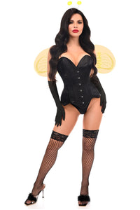 Top Drawer 4 PC Sassy Bee Corset Costume - Daisy Corsets