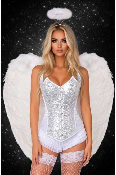 Top Drawer 4 PC Sweet Angel Corset Costume - Daisy Corsets