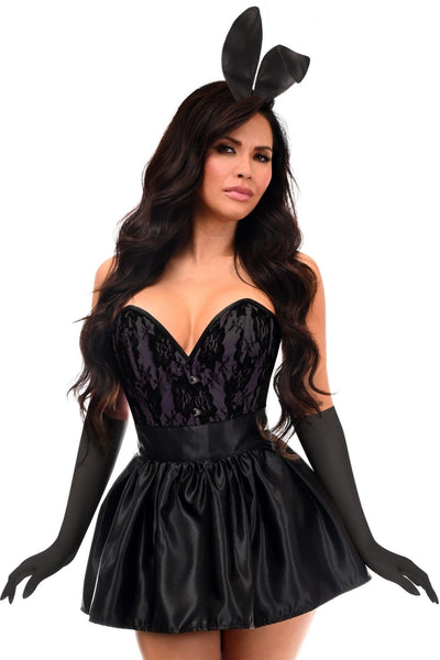 Top Drawer 5 PC Premium Boudoir Bunny Corset Costume - Daisy Corsets