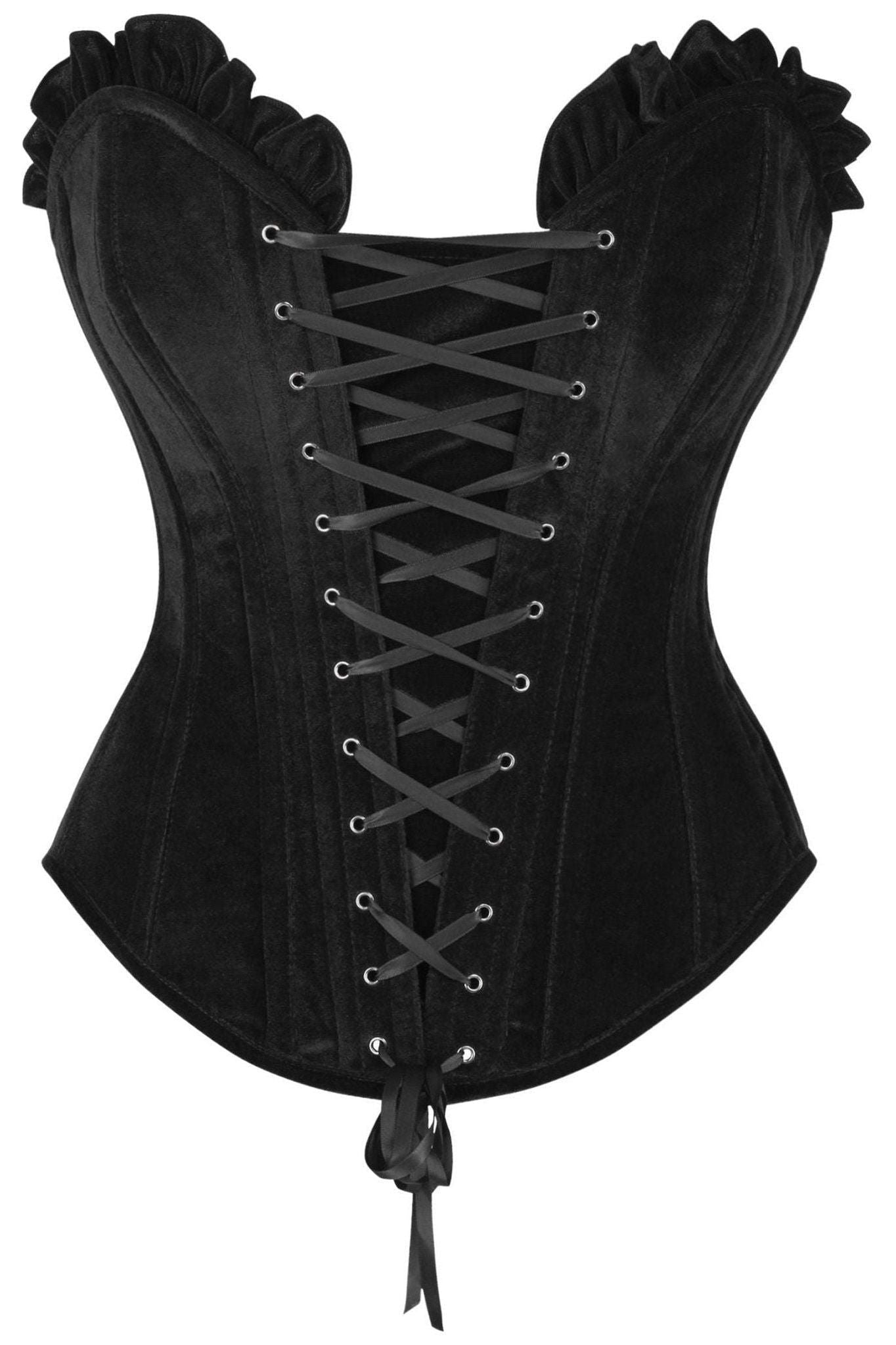 black denim corset belt