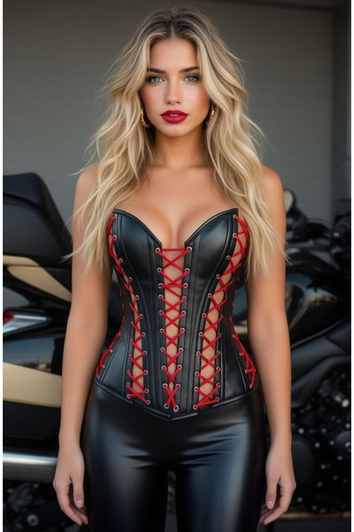 Top Drawer Lace - Up Steel Boned Over Bust Corset - Daisy Corsets
