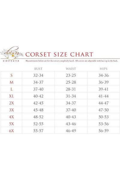 Top Drawer Pink Satin w/Black Lace Overlay Steel Boned Overbust Corset - Daisy Corsets