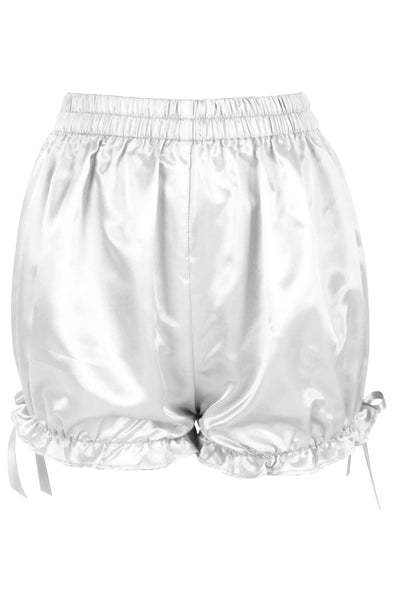 White Satin Bloomers - Daisy Corsets