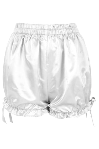 White Satin Bloomers - Daisy Corsets